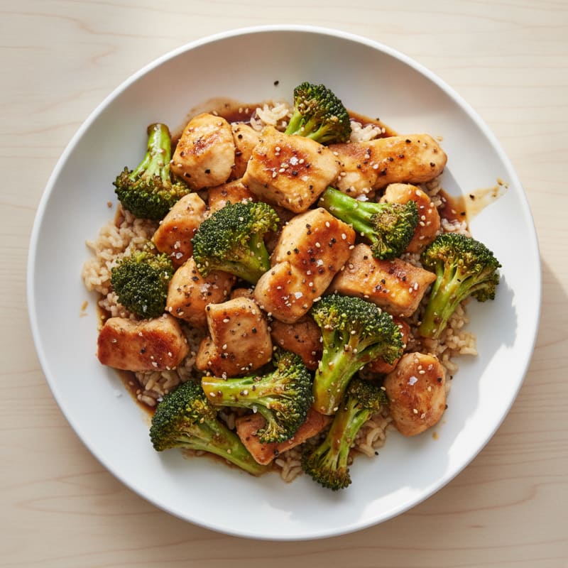 Teriyaki Chicken and Broccoli Stir-Fry