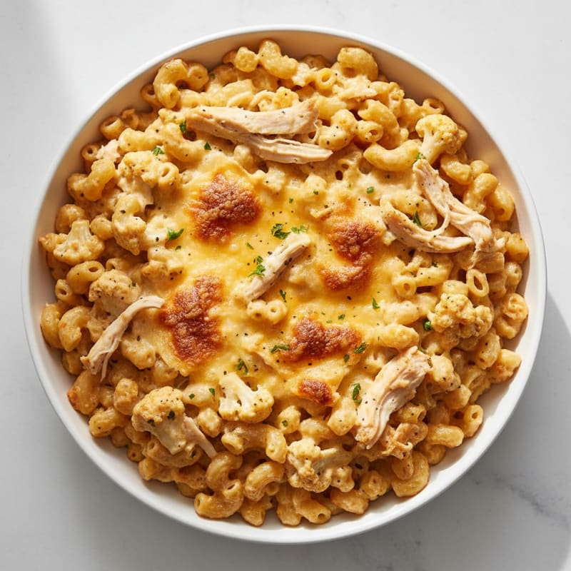 Creamy Protein-Packed Baked Macaroni
