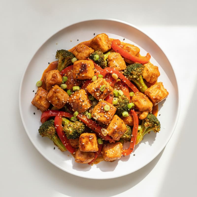 Spicy Gochujang Chicken Stir-Fry