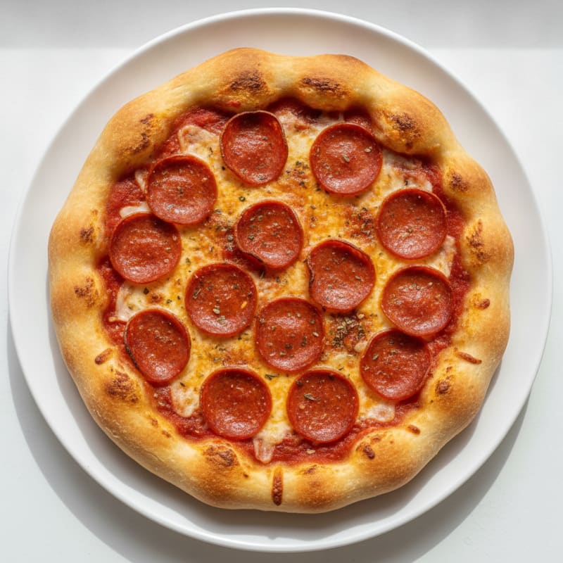 Stuffed Crust Pepperoni Pizza