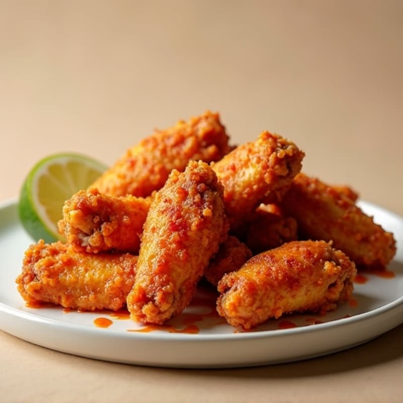 Crispy Baked Buffalo Chicken Wings