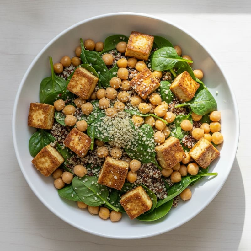 Hearty Chickpea & Vegetable Grain Bowl