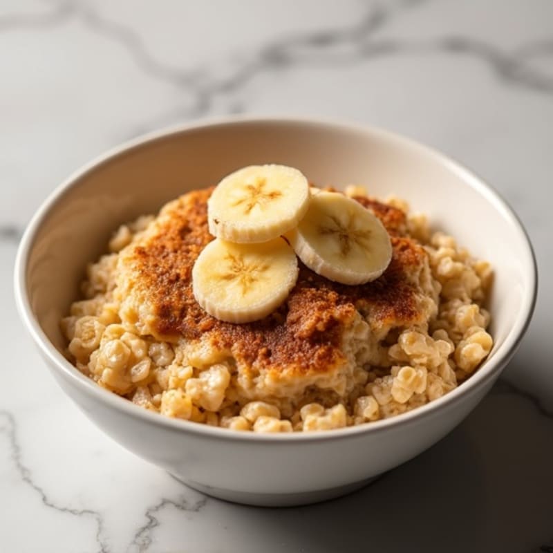 Vanilla-Cinnamon Protein Baked Oats