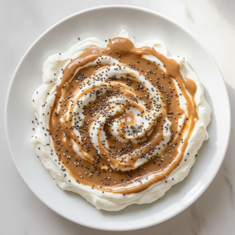 Greek Yogurt Protein Pudding with Almond Butter