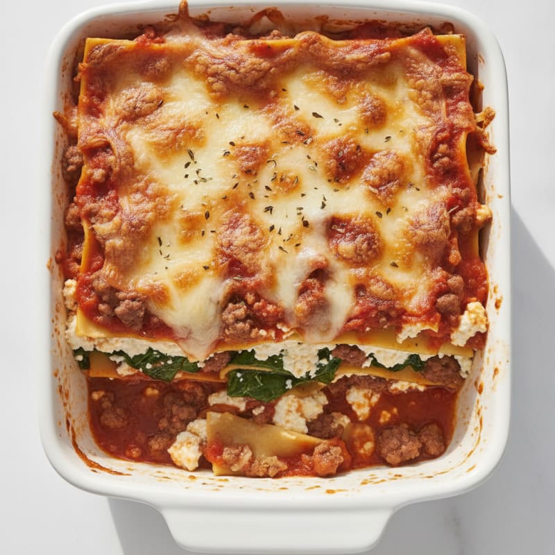 Classic Beef and Ricotta Lasagna