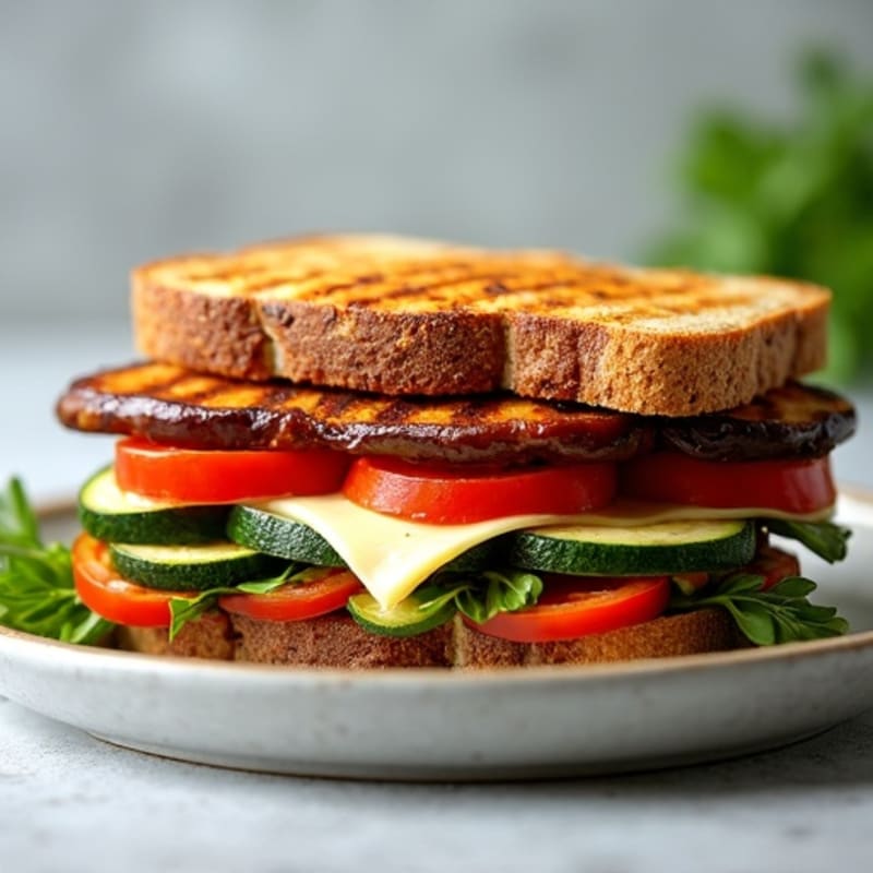 Hearty Grilled Vegetable Sandwich