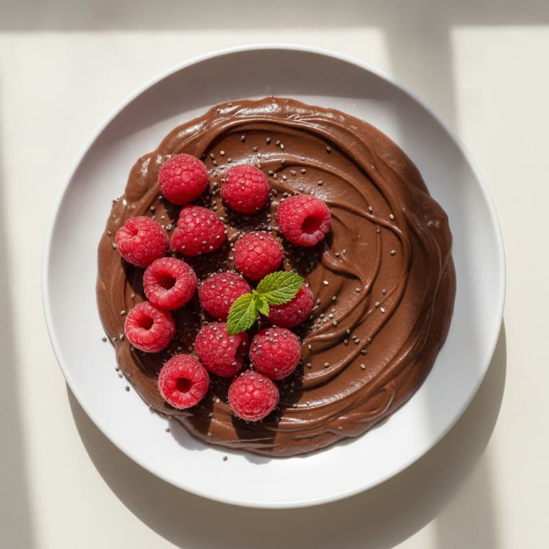 Silky Chocolate Protein Pudding