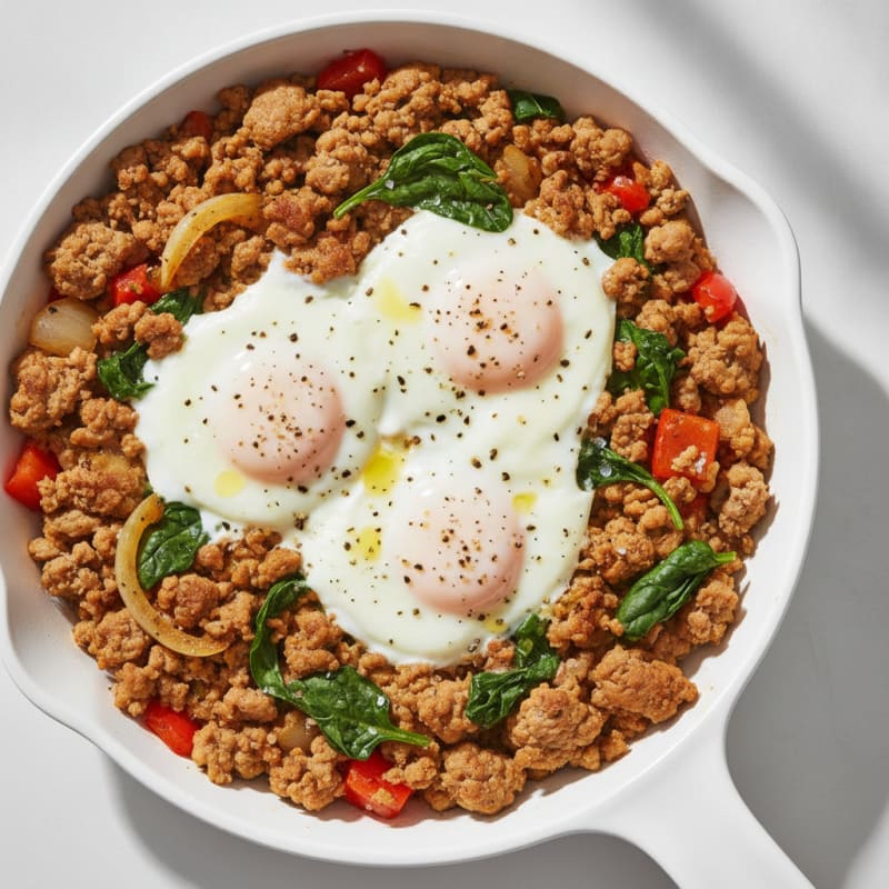 Savory Turkey and Egg Breakfast Skillet