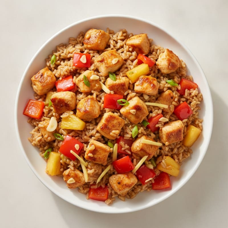 Sweet and Sour Chicken Stir-Fry