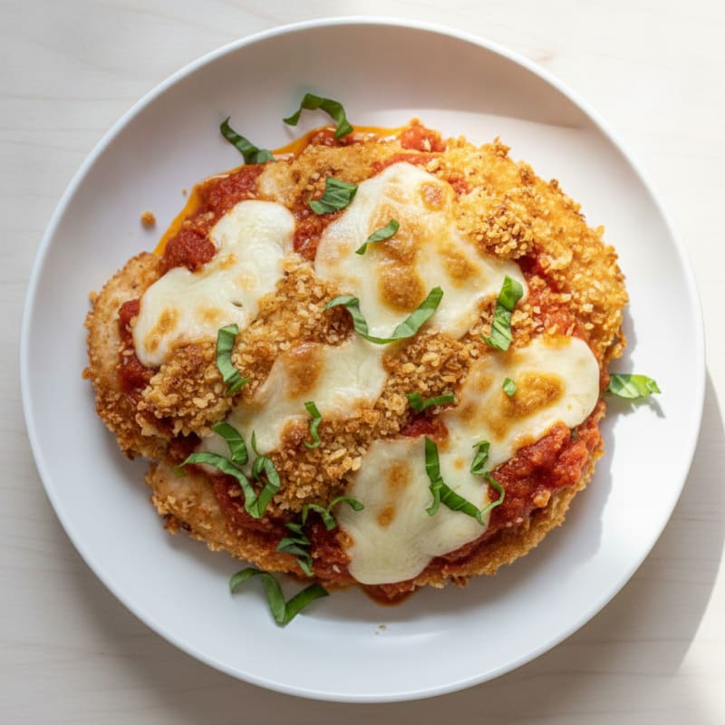 Crispy Chicken Parmesan
