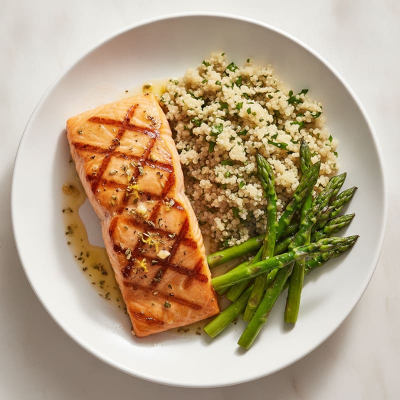 Lemon Herb Grilled Salmon