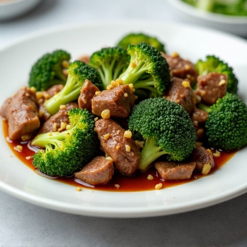 Ginger-Garlic Beef and Broccoli Stir-Fry