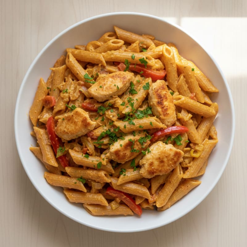 Cajun Chicken Alfredo Pasta