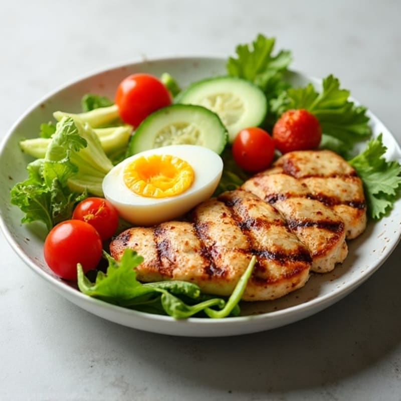 Healthy Garden-Fresh Chicken Cobb Salad