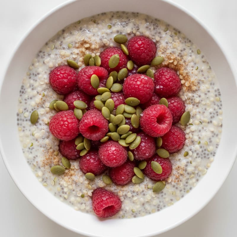Berry Chia Seed Pudding