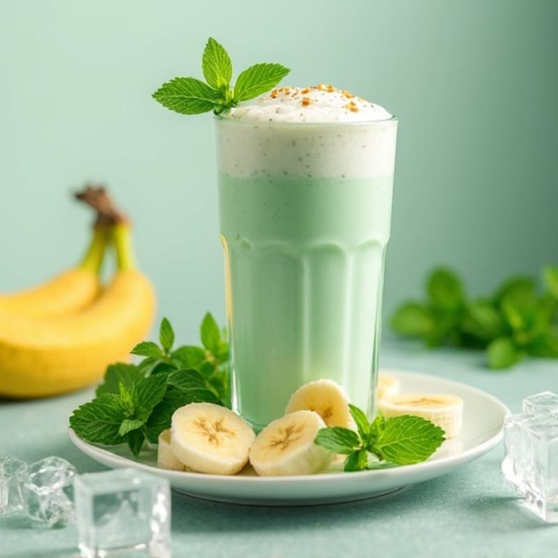 Creamy Mint Protein Shake