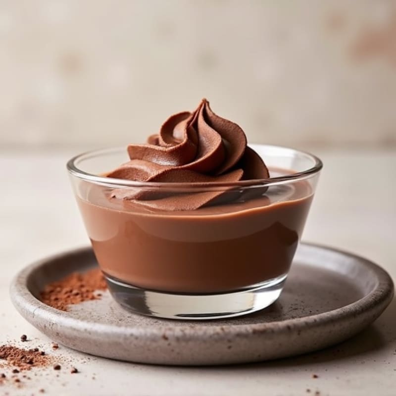 Silky Chocolate Protein Pudding