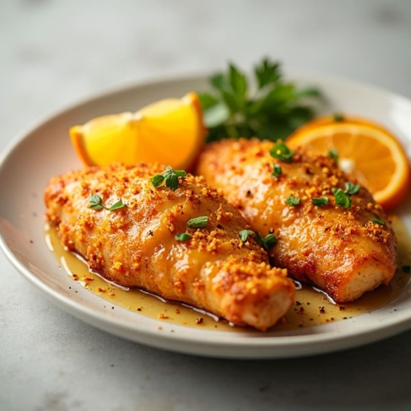 Crispy Air-Fryer Orange Chicken
