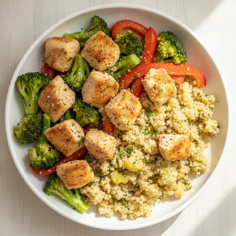 Chicken and Veggie Power Bowl