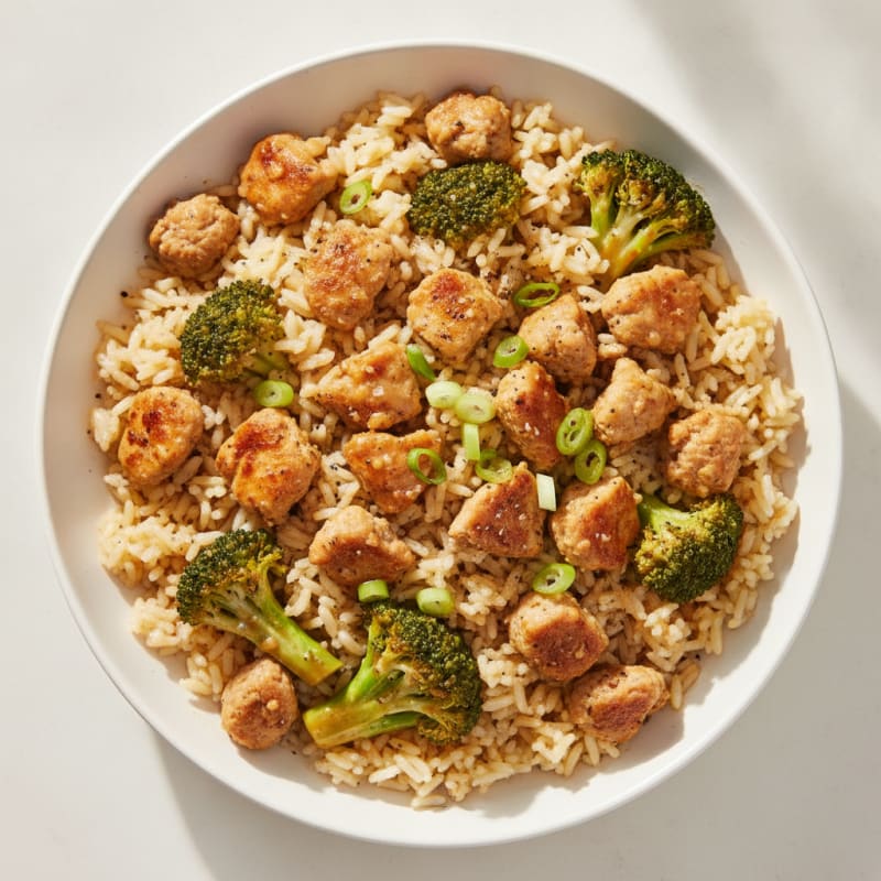 Ground Turkey and Rice Bowl