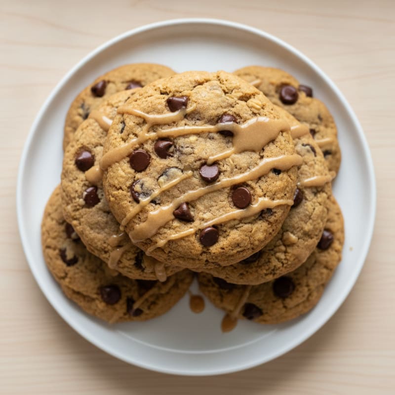 High-Protein Chocolate Chip Breakfast Cookies