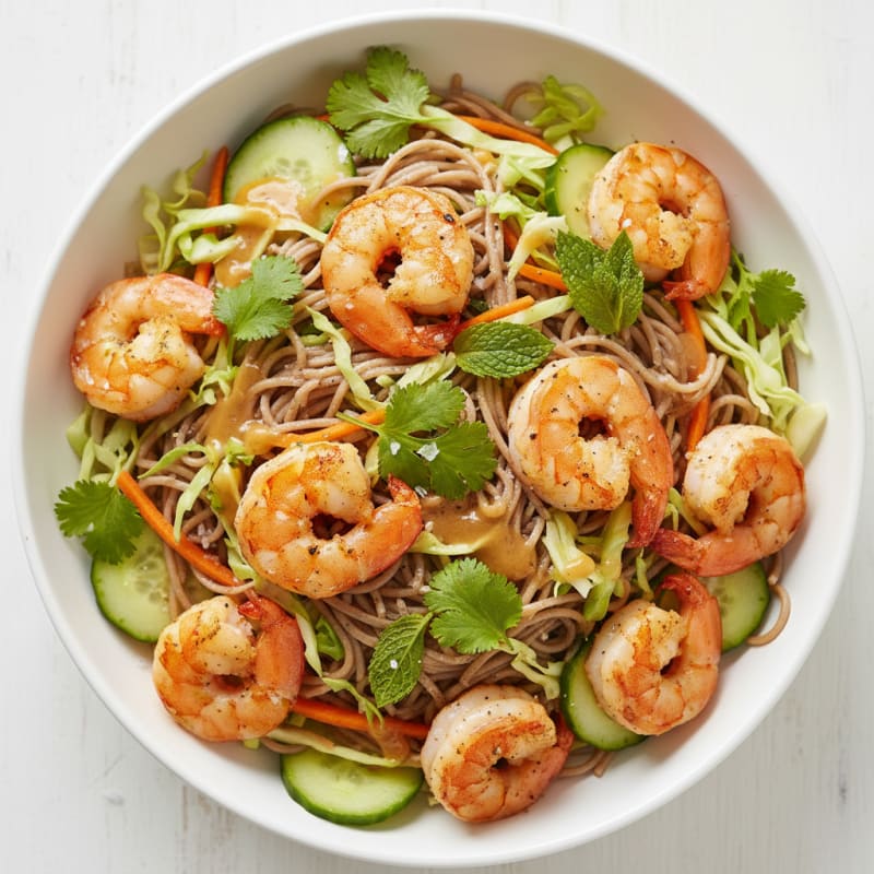 Deconstructed Spring Roll Noodle Bowl