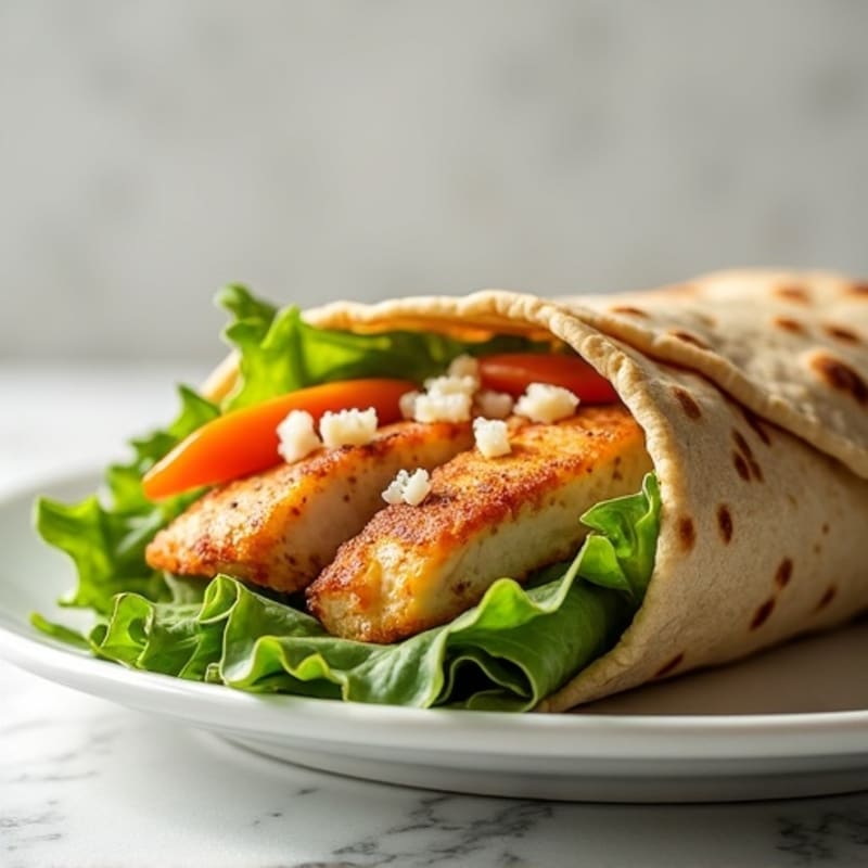 Fresh Crispy Chicken Caesar Wrap