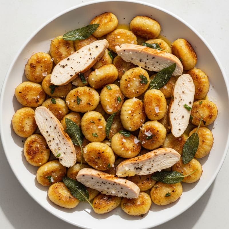 Creamy Ricotta Gnocchi with Sage Butter
