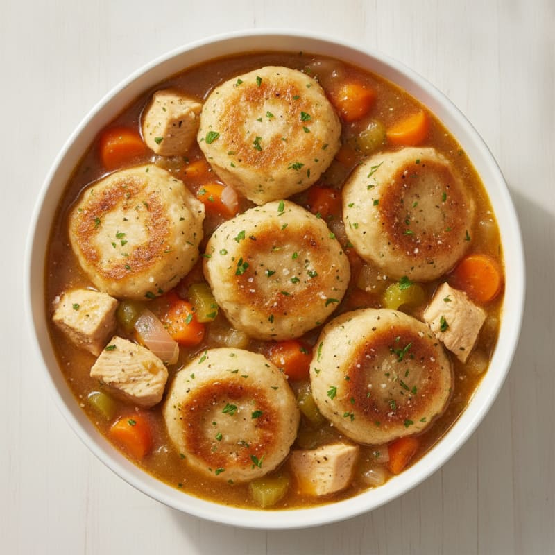 Homestyle Chicken and Herb Dumplings