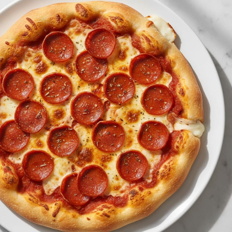 Stuffed Crust Pepperoni Pizza