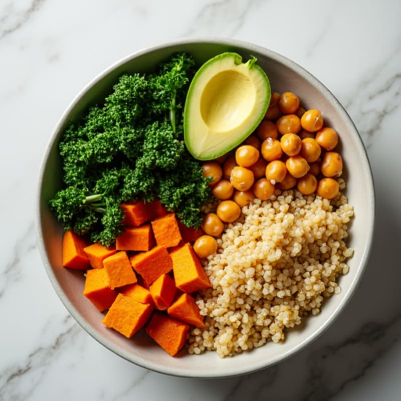 Roasted Sweet Potato Quinoa Power Bowl