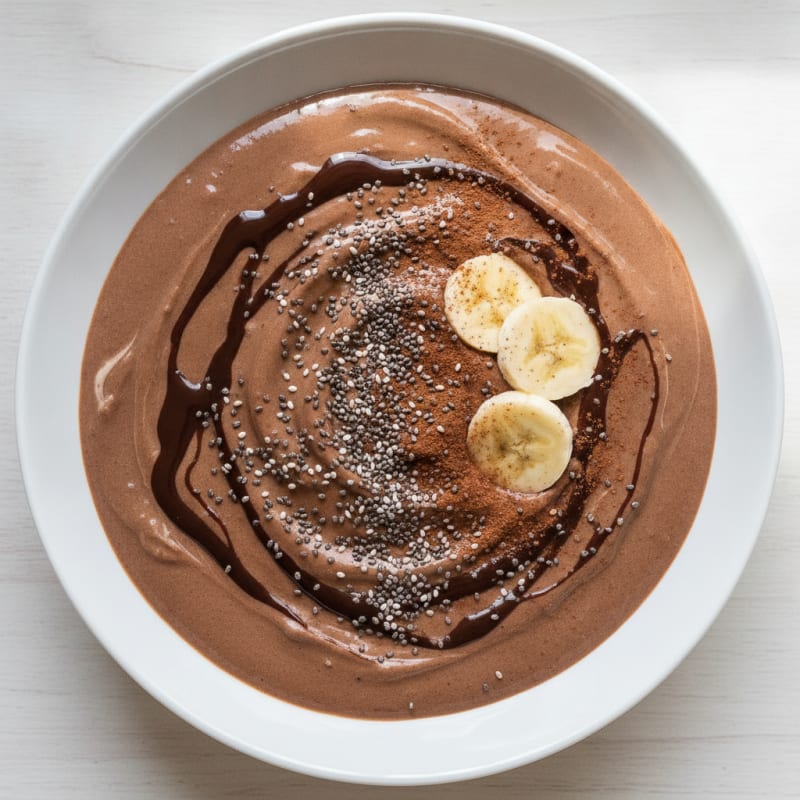 Chocolate Banana Breakfast Smoothie