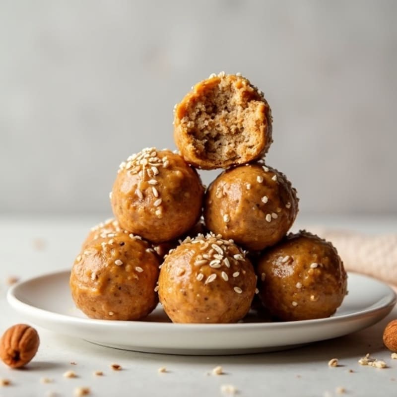 No-Bake Almond Butter Protein Bites