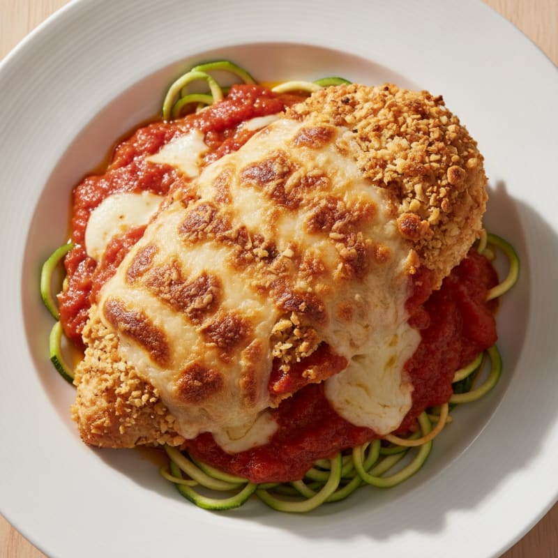 Baked Chicken Parmesan with Marinara