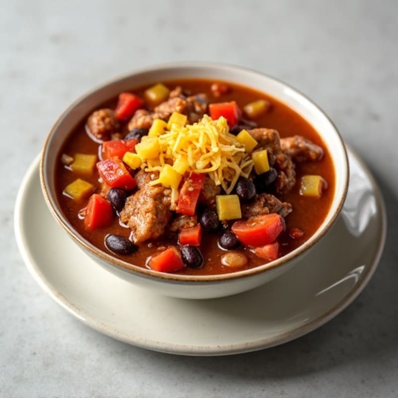 Hearty Lean Chicken Chili