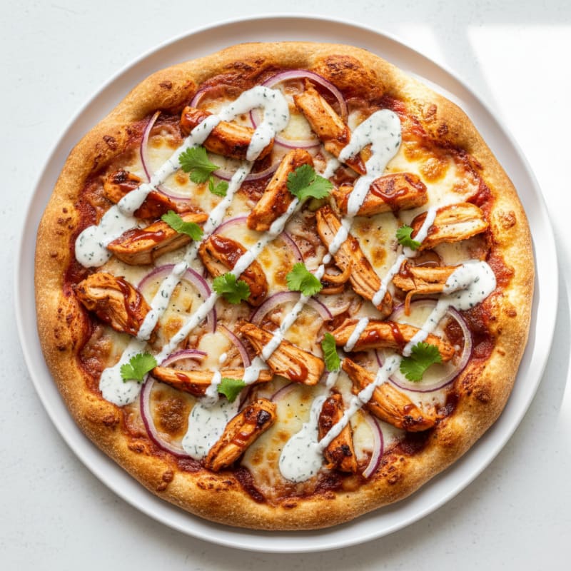 BBQ Ranch Chicken Pizza