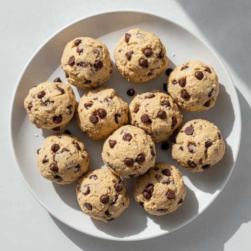 No-Bake Chocolate Chip Cookie Dough Bites