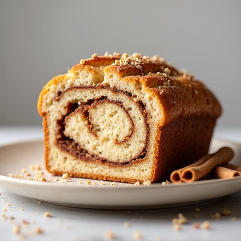 Protein-Packed Almond Flour Cinnamon Swirl Bread