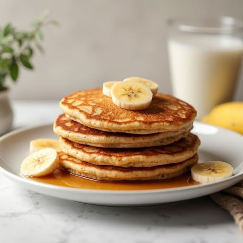 Healthy Fluffy Whole Wheat Pancakes