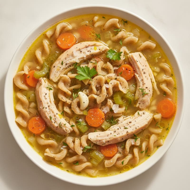 Homestyle Chicken Noodle Soup