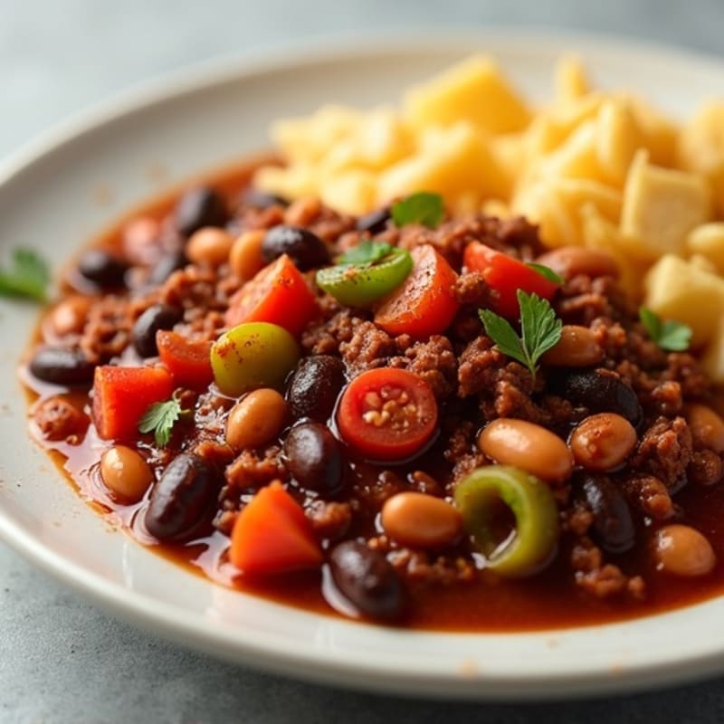 Lean Beef and Bean Homestyle Chili
