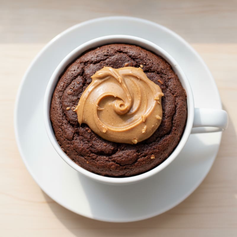 Decadent Chocolate Protein Mug Cake
