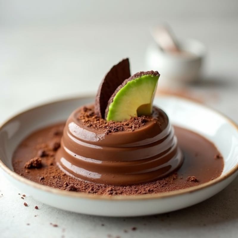 Silky Chocolate Protein Pudding with Greek Yogurt