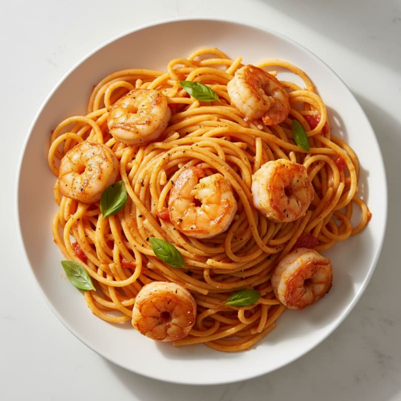 Creamy Tomato Basil Spaghetti