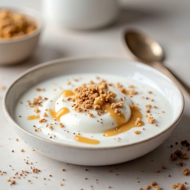 Silky Greek Yogurt Protein Pudding with Chia Seeds