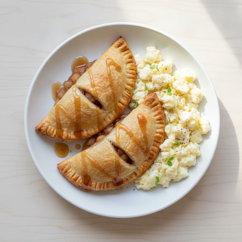 Classic Apple Hand Pies with Scrambled Egg Whites