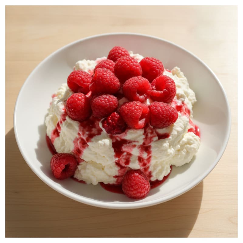 Silky Protein Greek Yogurt Mousse with Fresh Berries