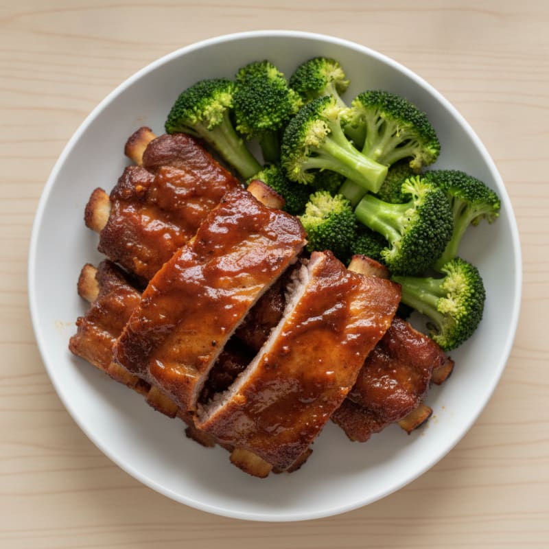 Slow-Cooked BBQ Pork Ribs