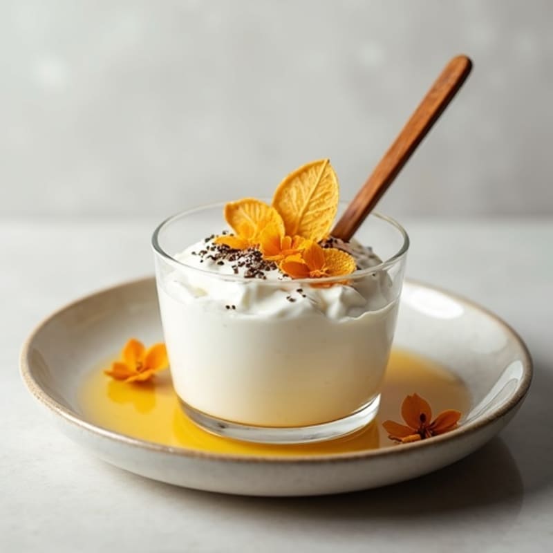 Vanilla Greek Yogurt with Chia Seeds