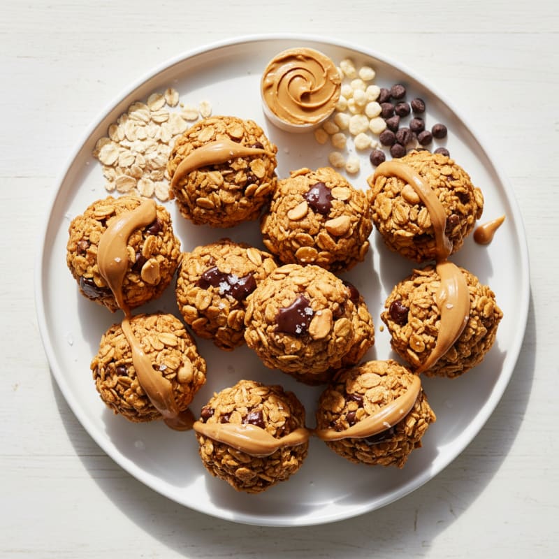 Crispy Peanut Butter Energy Bites